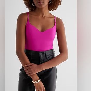 EXPRESS: Body Contour Sweetheart Neckline Bodysuit